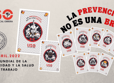 USO denuncia el constante aumento de la siniestralidad laboral