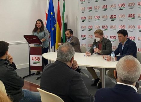 USO inaugura nueva sede en Extremadura para adecuarse al crecimiento afiliativo