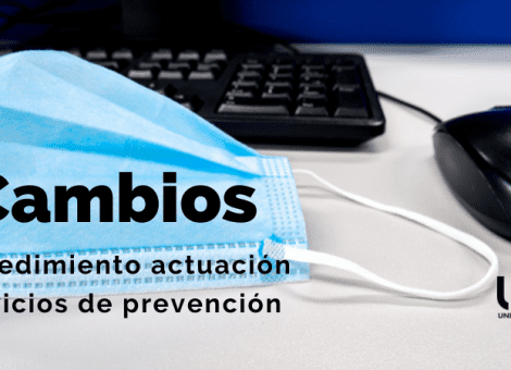Conoce los cambios en la actuación de los servicios de prevención
