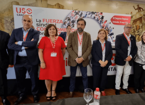 Mercedes Martínez, reelegida secretaria general de USO-Cantabria
