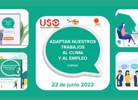 USO elabora un decálogo para frenar el cambio climático en los centros de trabajo
