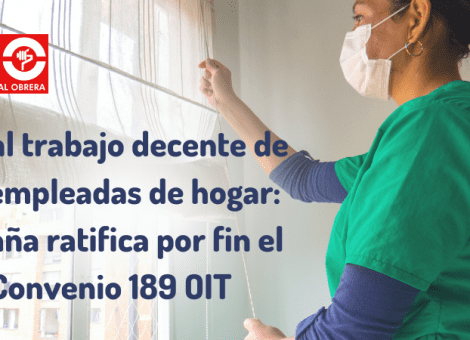 Convenio 189 de la OIT: España lo ratifica por fin