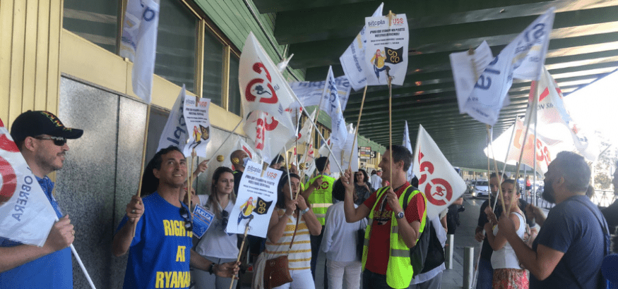 USO y Sitcpla solicitan a la AN medidas cautelarísimas por el derecho a huelga en Ryanair