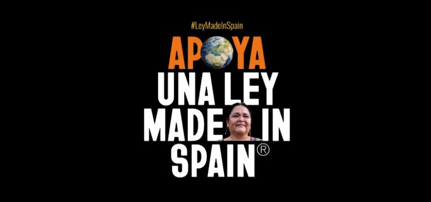 “Apoya una Ley Made in Spain” de debida diligencia empresarial