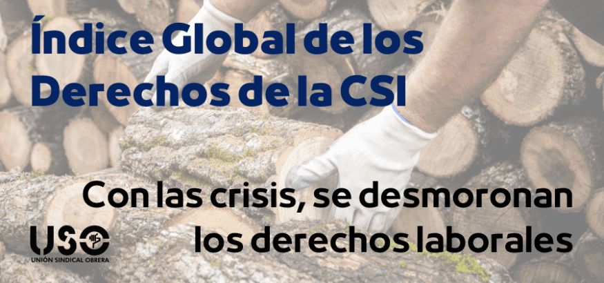 Índice Global de CSI: se desmoronan los derechos de los trabajadores