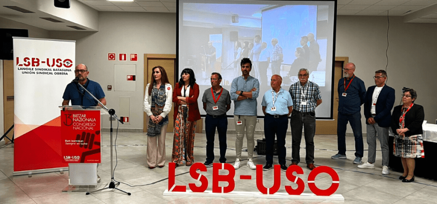 Jon Quintana, nuevo secretario general de LSB-USO-Euskadi Jon Quintana, nuevo secretario general de LSB-USO-Euskadi