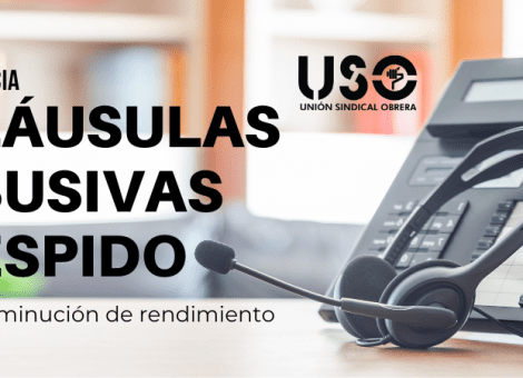 La AN tumba las cláusulas de fin de contrato por disminución del rendimiento en contact-center