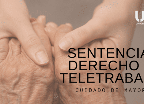 Reconocido el teletrabajo a una empleada de Atento por cuidado de mayor