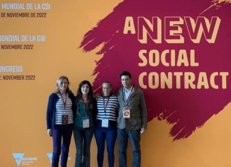 USO, en el 5º Congreso Mundial de la CSI que ha comenzado en Melbourne