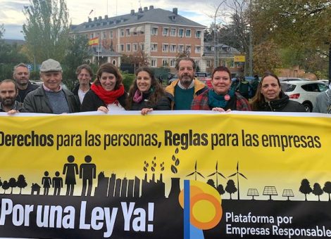La PER exige al Gobierno aprobar la ley de Diligencia Debida