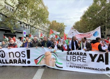 USO, en la manifestación de apoyo a la autodeterminación del Sáhara
