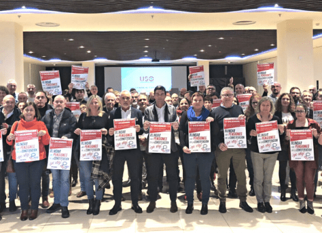 El Consejo Confederal de USO, unido para blindar las pensiones