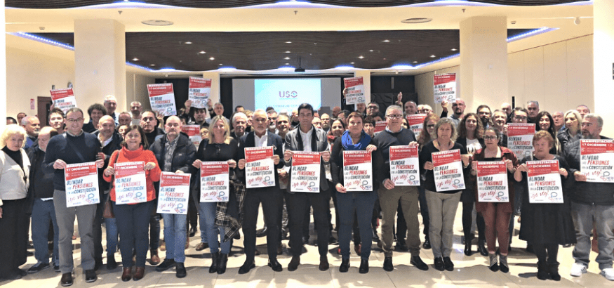 El Consejo Confederal de USO, unido para blindar las pensiones