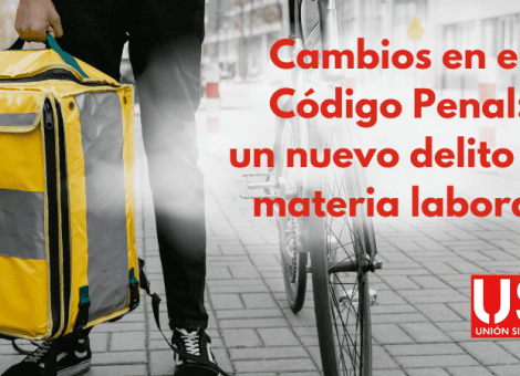 Reforma del Código Penal: nuevo delito de ámbito laboral