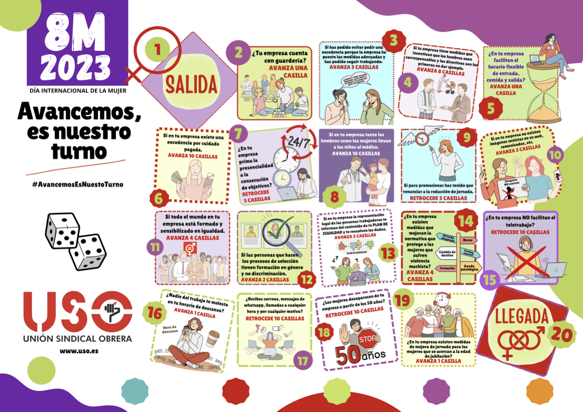 8M. Avancemos, es nuestro turno