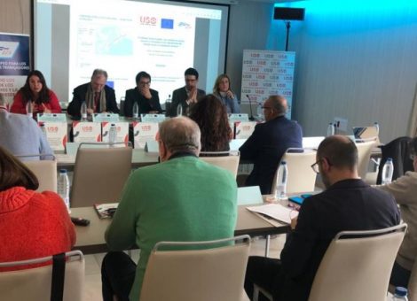 USO organiza un seminario internacional sobre diálogo social en Europa