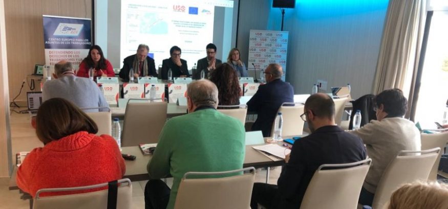 USO organiza un seminario internacional sobre diálogo social en Europa