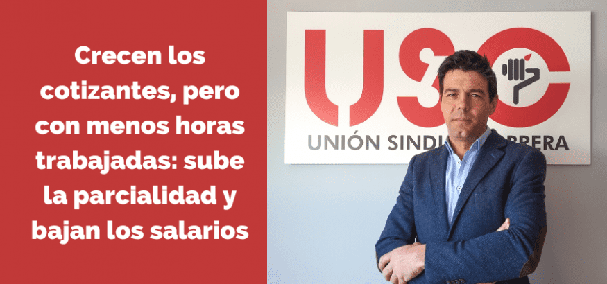 Crecen los cotizantes, pero bajan las horas trabajadas: sube la parcialidad