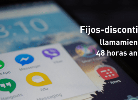 Preaviso de 48 horas mínimo y por mensaje para los fijos-discontinuos