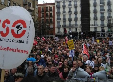 10 años de la MERP y USO, trabajando por las pensiones públicas