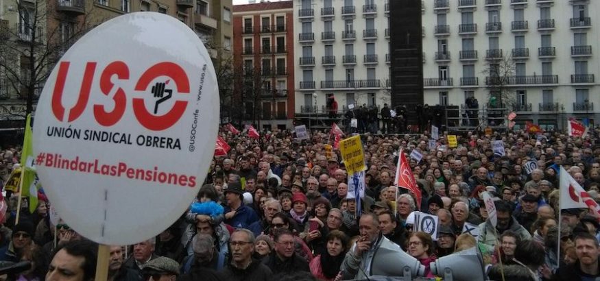 10 años de la MERP y USO, trabajando por las pensiones públicas