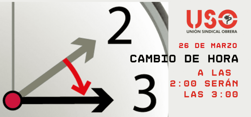 Sindicato USO. ¿Qué riesgos para la salud tiene el cambio de hora?