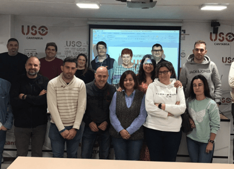 Formación en redes sociales para la comunicación sindical en USO-Cantabria