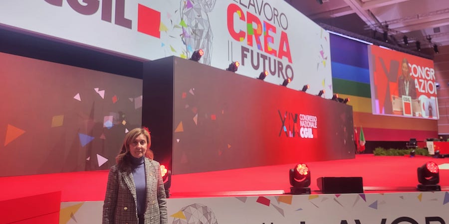 USO asiste al 19º Congreso de la CGIL