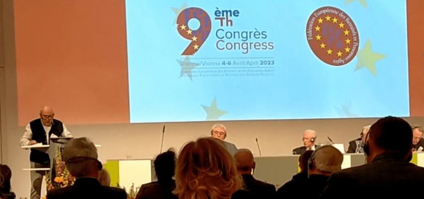 Jupen-USO participa 9º Congreso de la Ferpa: Por una Europa más unida e inclusiva