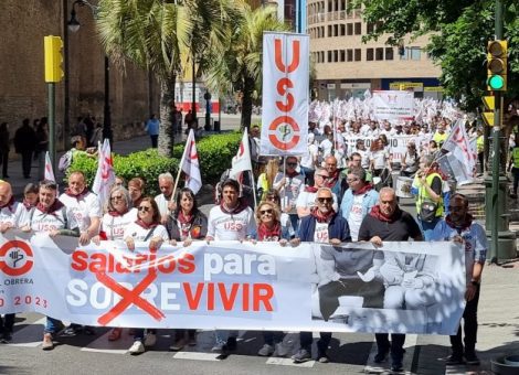 1 de Mayo. Los trabajadores han perdido 1 de cada 20 euros de sus salarios