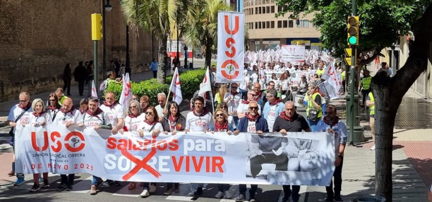 1 de Mayo. Los trabajadores han perdido 1 de cada 20 euros de sus salarios