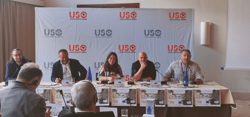 USO inaugura su seminario internacional sobre despoblación en el Bierzo