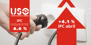 El IPC, del 4,1 %, sigue un punto por encima de la subida salarial media