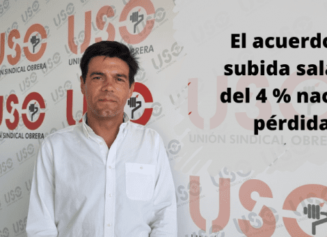 El acuerdo de subida salarial del 4 % nace en pérdidas