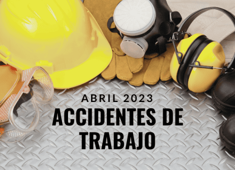 Suben los accidentes de trabajo sin baja hasta abril