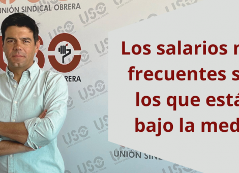 Los salarios más frecuentes, muy por debajo de la media salarial
