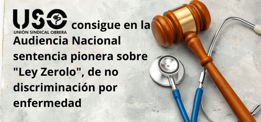 USO consigue sentencia AN pionera de aplicación de la ley de igualdad de trato o “Ley Zerolo”