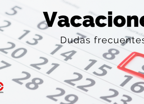 Dudas frecuentes sobre las vacaciones