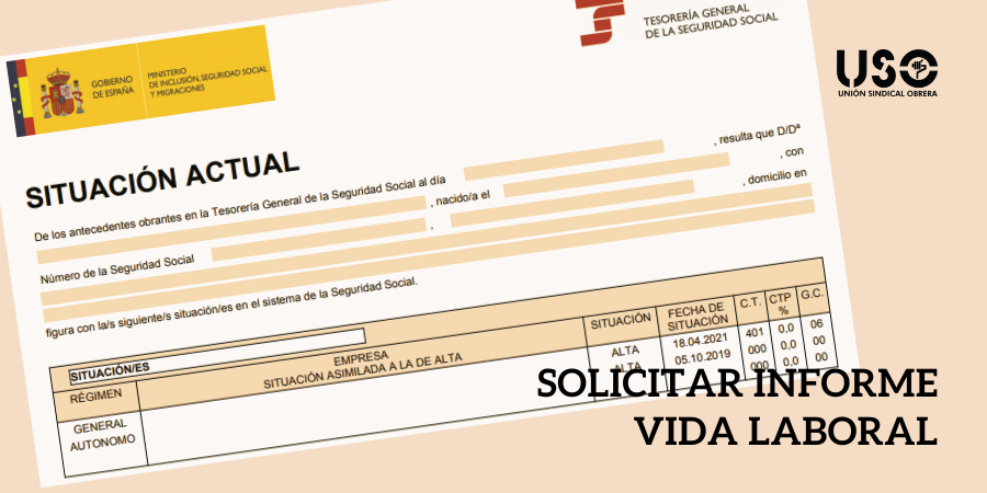 ¿Sabes cómo solicitar un informe de vida laboral? Te lo explicamos