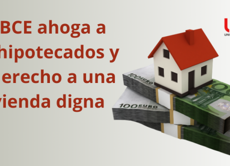 El BCE le da la estocada al derecho a una vivienda digna