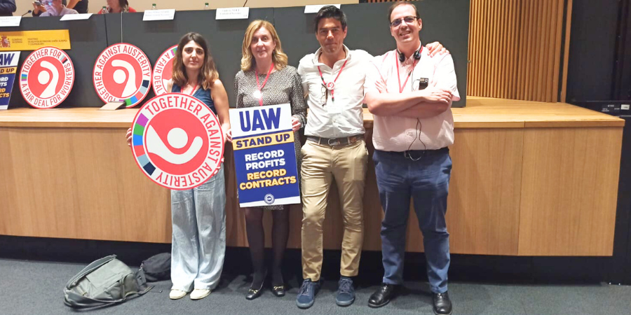 USO participa en el Comité Ejecutivo de la CES en Madrid