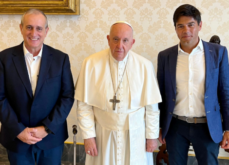 Audiencia privada de USO con el papa: “seguid siendo una organización libre”