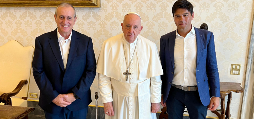 Audiencia privada de USO con el papa: "seguid siendo una organización libre"