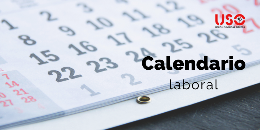 Calendario laboral: cómo se distribuyen los festivos