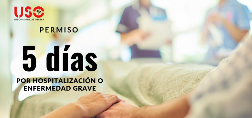 Dudas sobre la aplicación del permiso ampliado a 5 días por hospitalización