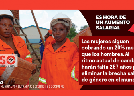 Jornada Mundial por el Trabajo Decente: es hora de un aumento salarial