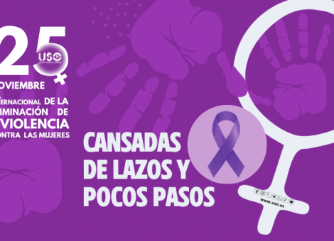 25N. Cansadas de lazos y pocos pasos