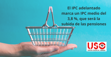 El IPC adelantado, del 3,2 %, marca una subida de las pensiones del 3,8 % para 2024