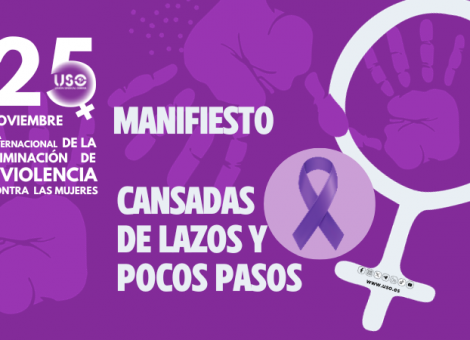 Manifiesto 25N. Cansadas de lazos y pocos pasos #NoSomosMentira