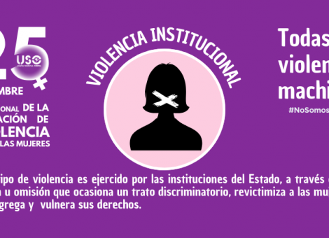 La violencia institucional, la otra cara de la violencia de género